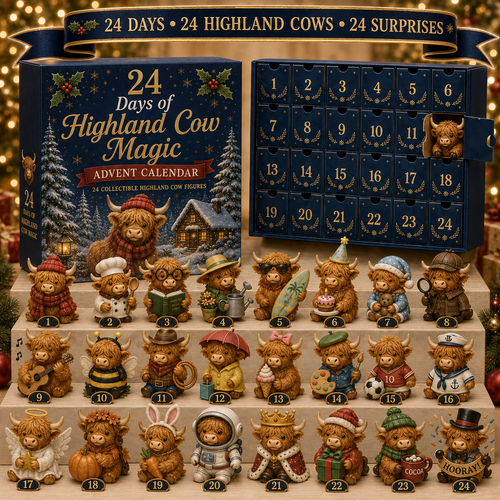 Highland Cow Advent Calendar